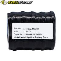 6V 150mAh Replacement Battery For BAXTER 100DKO 8426 UGLY 8 BIOHIT ePET Proline