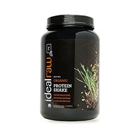 IdealRaw, Organic Protein Shake, Plant Based Protein Powder, Mocha, 30 Servings