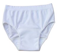 Adult Incontinence Briefs Underpants for Women (White, XXL)