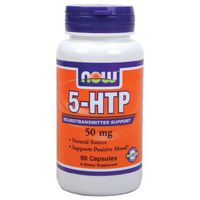 Now Foods 5-HTP 50 mg - 90 Caps 5 Pack