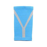 Women Elastic Nylon Knee Sleeve Compression Brace Kneepads for Running, Basketball, Volleyball, Hiking, Outdoor Knee Protector (Blue)