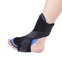 CHUANGLI Plantar Fasciitis Night Split Foot Brace Foot Drop Orthotic Brace for Sleep Support Relief from Achilles Tendonitis, Arch Foot and Heel Pain