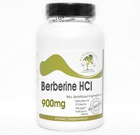 Berberine HCI 900mg ~ 180 Capsules - No Additives ~ Naturetition Supplements