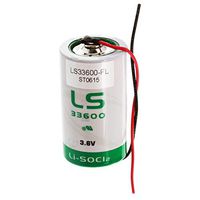 SAFT LS33600_WIRE D 3.6V 1700mAh Battery Lithium for Smart Utility Metering,AMR Add-ons,Flashlights, Communications, Smart Munitions, Unattended Sensors, RFID Tracking, Asset Tracking