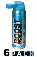 95% Pure Pocket Sized Oxygen Supplement, Portable Canister of Clean Oxygen, Increases Endurance, Recovery, Mental Acuity and Performance (2 Liter Canisters, 6 Pack, Peppermint)