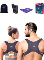 Back Straightener Posture Corrector for Women and Men - Shoulder Brace Back Posture Corrector for Men - Upper Back Support and Neck Pain Relief - Under Clothes Back Brace for Neck & Shoulder