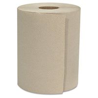 GEN Hardwound Roll Towels, Kraft, 1-Ply, Natural, 8" x 800ft - Includes six rolls.