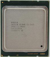 Intel Xeon E5-2665 8 Core Processor 2.40 GHz 8.0 GT/S 20MB Smart Cache TDP 115W SR0L1 BX80621E52665