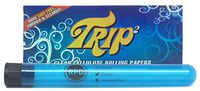 Trip 2 Cellulose Clear Rolling Papers King Size (1 Pack) with Rolling Paper Depot XL KewlTube