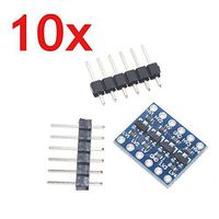 Beaster 10 Pcs 4 Channel IIC I2C Logic Level Converter Bi-Directional Module 5V to 3.3V For Arduino