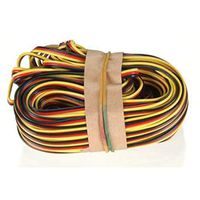 Hitec RCD Inc. Servo Wire: 50' 3-Color Heavy Gauge, HRC54804