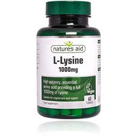 Natures Aid L-Lysine 1000mg 60 Tabs
