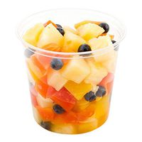 Plastic To Go Container, Round Deli Container - 24 oz - Clear - Plastic - Disposable - 500ct Box - Restaurantware