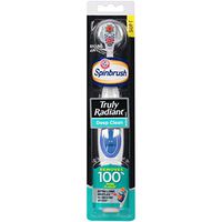 Spinbrush Truly Radiant Size 1ct Arm & Hammer Truly Radiant Spinbrush 1ct