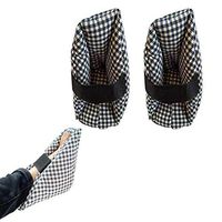 WANG (1 Pair) Heel Protector Cushion Pressure Relieving Pillow Boots Adjustable Foot and Ankle Pillow Guards Great for Swollen Feet Universal Adult Size,2527cm