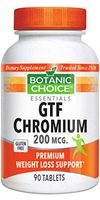 Botanic Choice GTF Chromium 200 mcg,90 Tablets