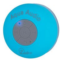 Zadro The Original Aqua Audio Water Resistant Bluetooth Wireless Shower Speaker, Blue