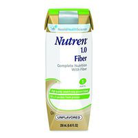 Nutren 1.0 Fiber - Unflavored - Calories 250 / 250 mL Packaging 250 mL Tetra Prisma - Case of 24