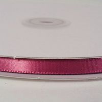 Christmas Gift Wrapping Ribbon (Single-Faced Satin, 3/8-inch x 100-yard, Burgundy)