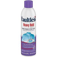 Laundry Starch Spray, Faultless Heavy Lavender Spray Starch 20 oz Cans for a Smooth Iron Glide on Clothes & Fabric Even Spray, Easy Iron Glide, No Reside (Pack of 4)