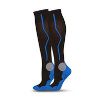 salamra Compression Socks for Men Women 20-30mmHg-S/M-1 Pair(Sapphire)
