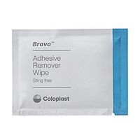 Brava Adhesive Remover Wipes [ADH Remover Wipe NO Sting] (BX-30) (4 Pack (30 Count))
