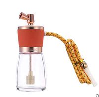 Zwq&zj Hookah Large Capacity, Creative Full Set of Glass Silencer Hookah Water Pipe, Hookah Cigarette Holder Filter,A