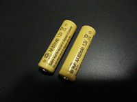 10 Piece Set AA NiCd Ni-Cd 800mAh 1.2V Rechargeable Battery For Solar Lights