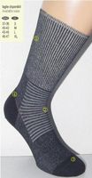 Diabetic Socks sanitized with Silver - Tg. 37-39 Gray