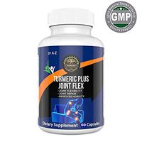 Turmeric Curcumin with Bioperine, Ginger, Joint Supplement for Men, Women, JointFlex, BioFlex, Glucosamine, Joint Support, Shield, OsteoFlex, Pain Relief, MSM, Flexit Dr A-Z