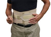 Alpha Medical Double Pull Lumbar Sacral Back Support Brace (X-Large)