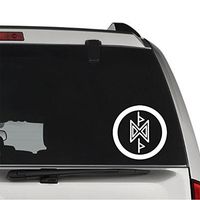 GottaLoveStickerz Hobbit Symbol Lord of The Rings Permanent Vinyl Decal Sticker for Laptop Tablet Helmet Windows Wall Decor Car Truck Motorcycle - Size (05 Inch / 13 cm Tall) - Color (Gloss White)