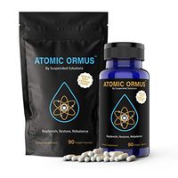 Suspended Solutions - Atomic ORMUS - Capsules - MONATOMIC Gold Capsules - 100% Pure ORMUS Powder - 100% Vegan - ormus Gold, monatomic Gold,(90 Capsules)