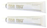 Midas Touch Metal Polishing Cream – 2oz, Cleaner & Polishing Rouge for Sterling Silver, Gold, Brass & Other Metals, 2pack, by Rolite