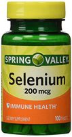 Spring Valley - Selenium 200 mcg, 100 Tablets