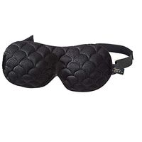 Bucky Ultralight Eye Mask, Black Scallop