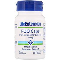 Life Extension BioPQQ PYRROLOQUINOLINE QUINONE 30 VEGGIE CAPSULES 10 MG