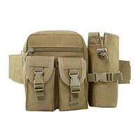 Fashionhe Assault Backpack Men Outdoor Sport Camouflage Bag Travel Bag Camping Hiking Trekking Shoulder Bag(F)