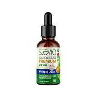 Whipped Cream PREMIUM QUALITY STEVIA DROPS| ORGANIC LIQUID STEVIA SWEETENER| BEST SUGAR SUBSTITUTE |100% PURE EXTRACT| ALL NATURALLY SWEET| NON BITTER,0 CALORIE,NON-GMO, DIABETIC & KETO FRIENDLY (1oz)