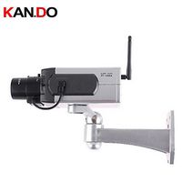Motion Detection Led Flashing Dummy Camera Imitation CCTV Camera Movement Scaring Camera IR Led Flash Move Dummy Gun Camera