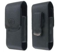 FYL Black Case Pouch Holster with Belt Clip for Tracfone/Total/Net10 LG 237C LG237c