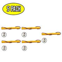 (5 Pack) Teig T26000186 3.6v 900mAh 026-186 Battery All Pro 026186 Cooper APEL Battery APLEL Ni-CD Battery Pack Replacement for Emergency/Exit Light