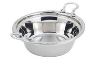 Bon Chef 5656HRSS Casserole, Arches on the Rim with Round Handles, Stainless Steel