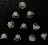 Jungle Care® (9mm Medium * 10pc) Double Layer Magic Hearing Aid Domes Comfortable PSAP (Personal Sound Amplifiers Product) Kit Ear Tips Invisible, Perfect for Open Air (Open fit), Except for RIC