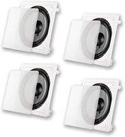 Acoustic Audio CS-IW10SUB in Wall 10" Passive Subwoofers for Home Theater 4 Sub Set