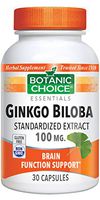 Botanic Choice Ginkgo Extract, 100 Mg, 30 Capsules