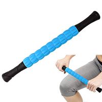 Vech Muscle Roller Stick, Body Massage Sticks Tools, 17 Inches Muscle Roller for Relieve Sore Muscles, Cramping and Tightness, Physical Therapy, Help Legs and Back Recovery (Blue)
