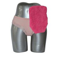 CX72751EA - Quick Dry Pouch Cover, Fits Flange Opening of 3/4 to 2-1/4, Overall Length 9, Pink Terry Cloth