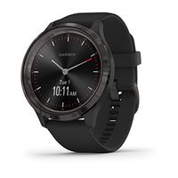 Garmin vívomove 3, Hybrid Smartwatch with Real Watch Hands and Hidden Touchscreen Display, Black