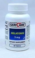 McKesson Brand - Melatonin Supplement - 3 mg Strength - Tablet - 60 per Bottle